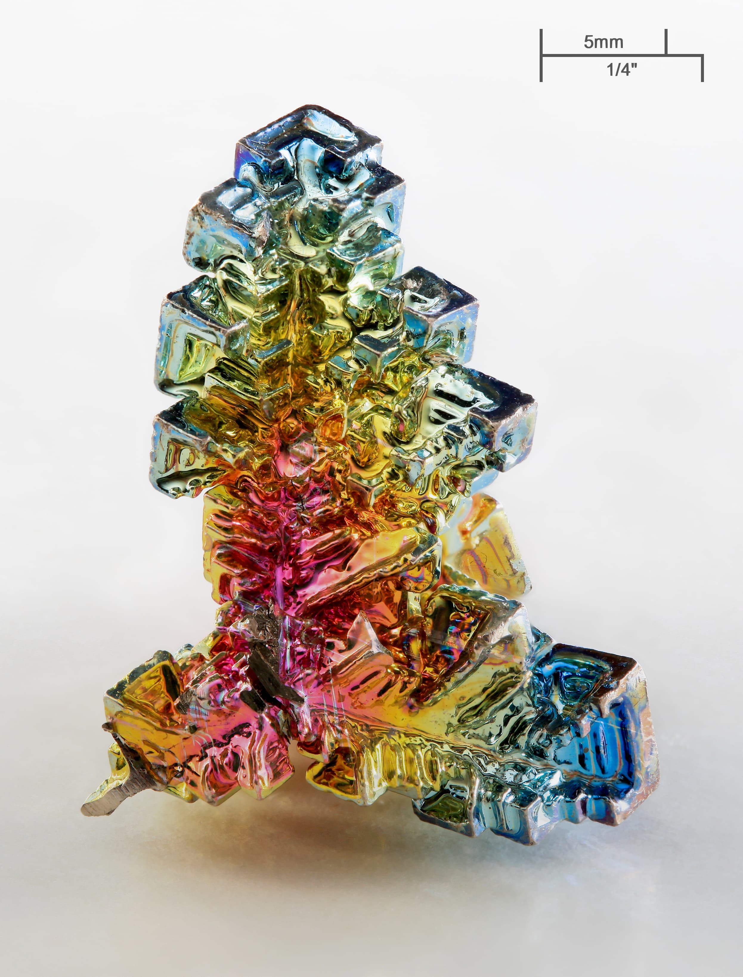 Bismuth (synthetic crystal)
