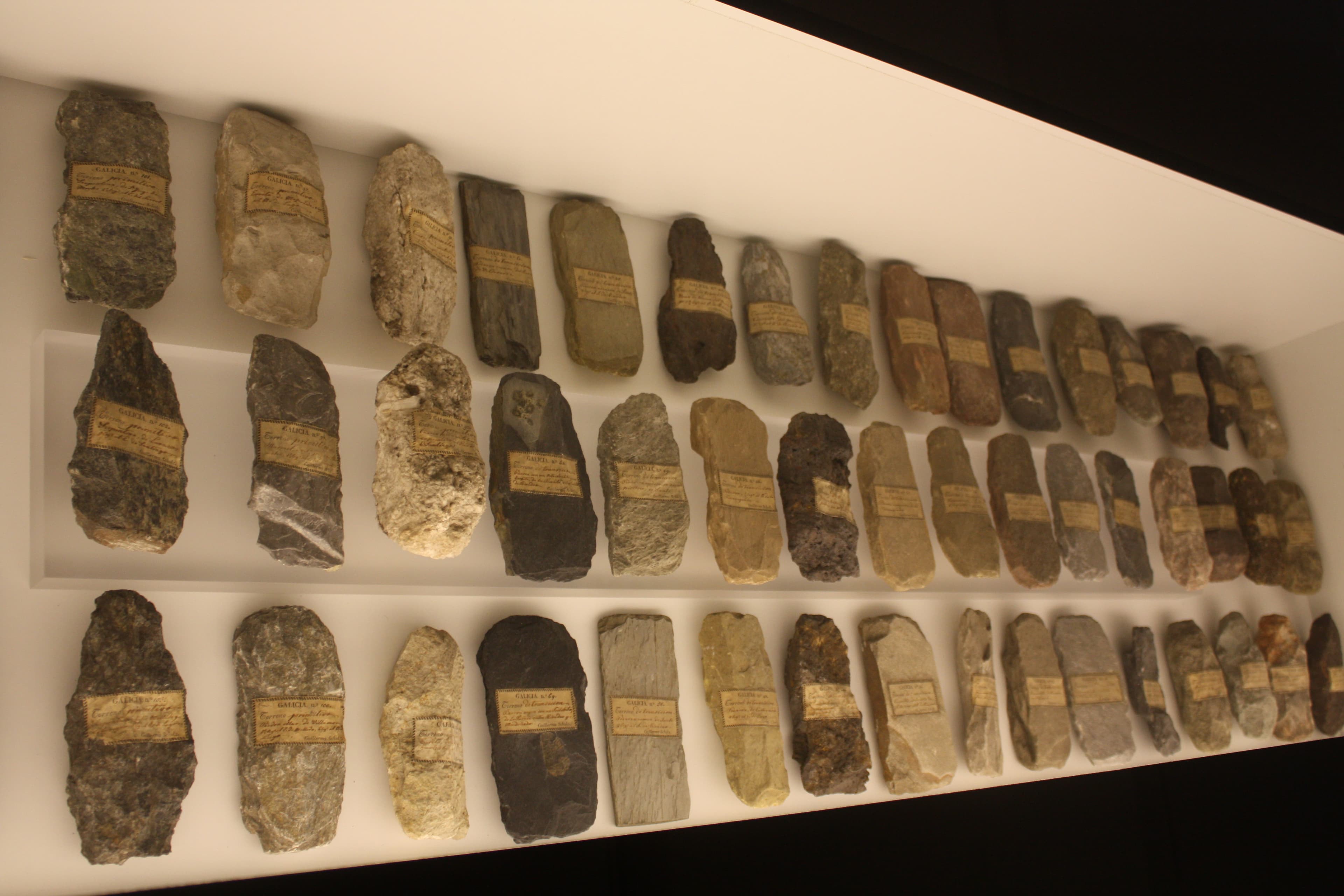 Collection of Rocks from Galicia