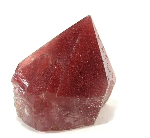 Quartz (Hematite included)