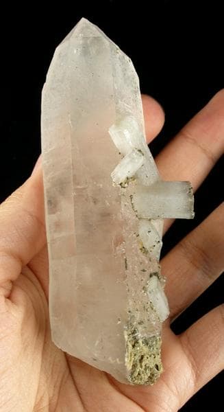 Quartz with Apatite-(CaF)