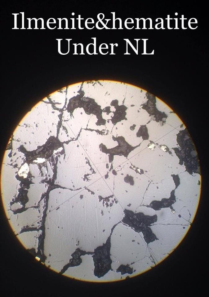 Ilmenite and Hematite