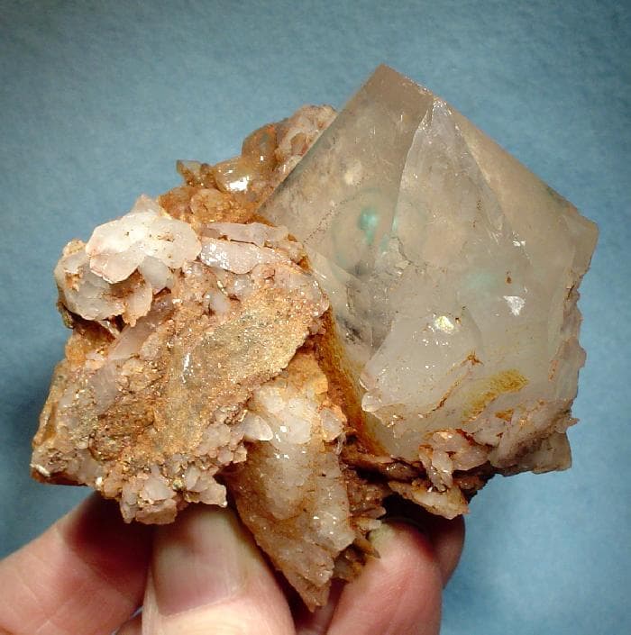 Ajoite-included Quartz