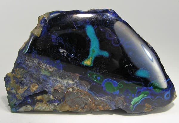 Azurite, Chrysocolla, and Malachite