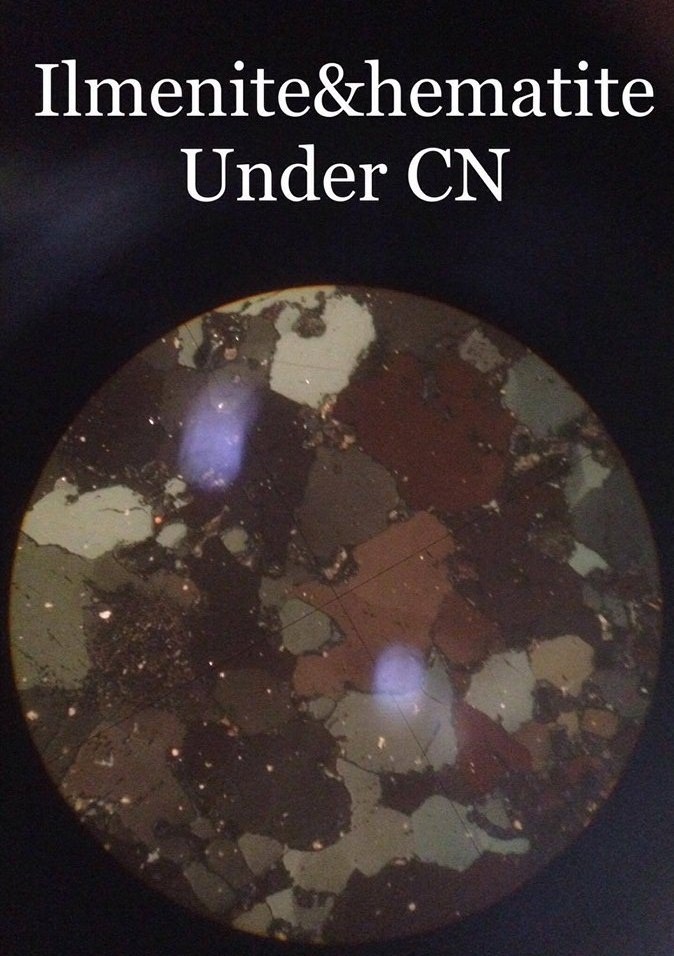 Ilmenite and Hematite