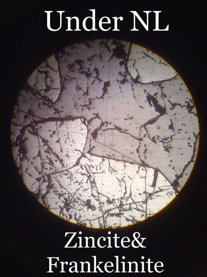 Zincite and Franklinite