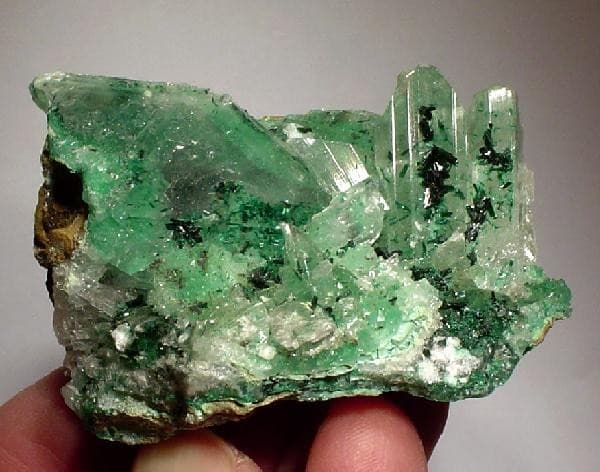 Atacamite with Gypsum