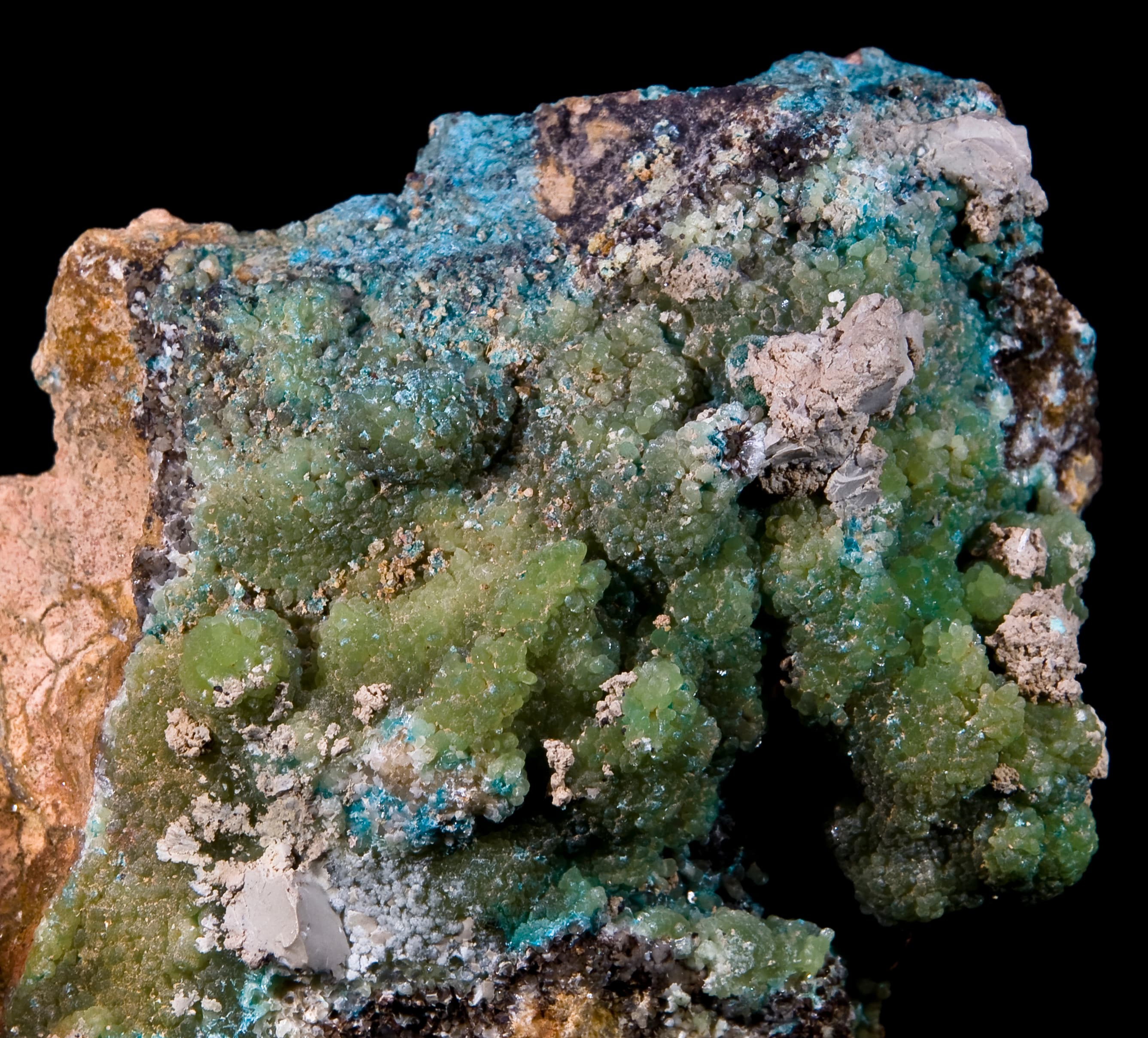 Cuprian Smithsonite