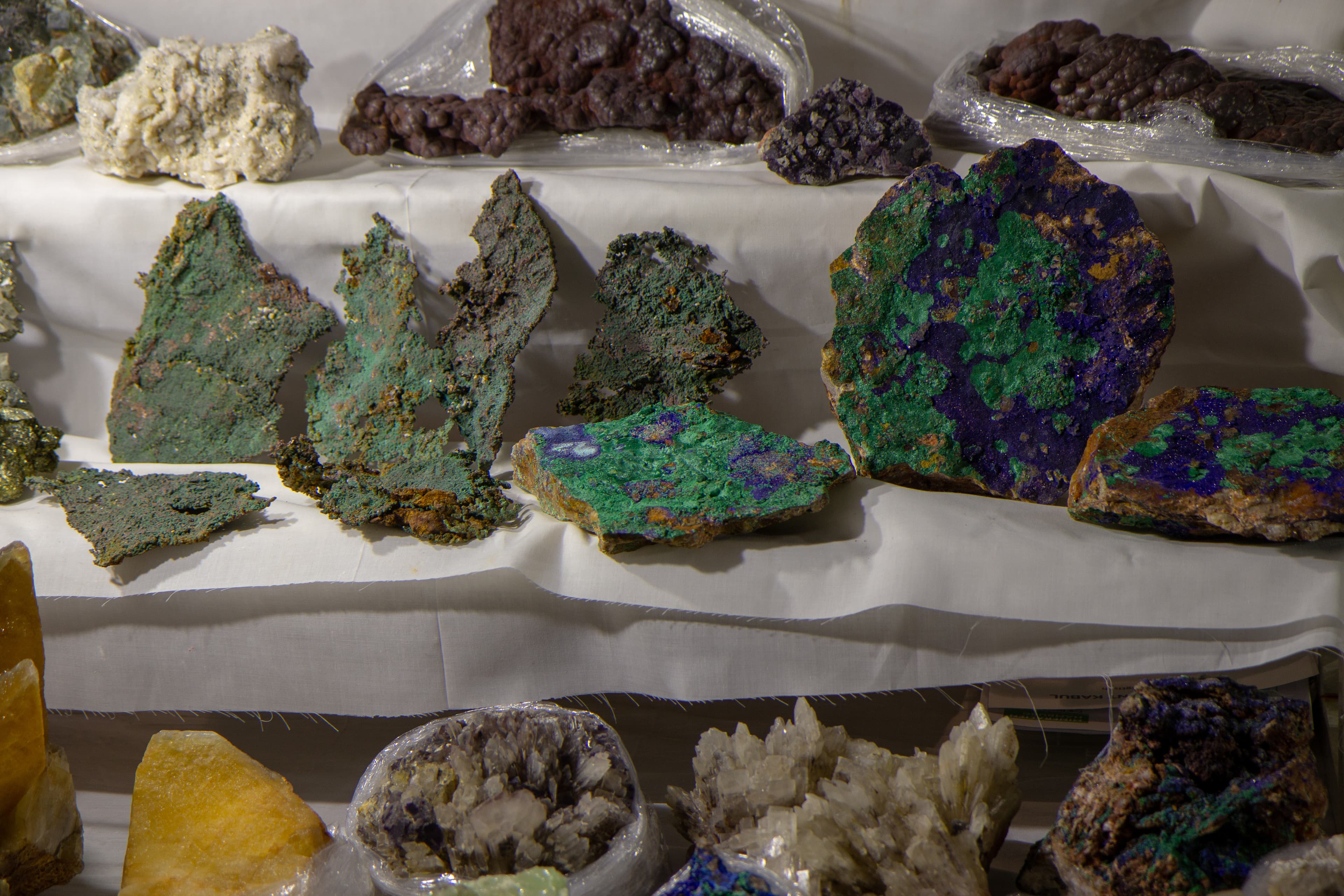 Azurite and Malachite