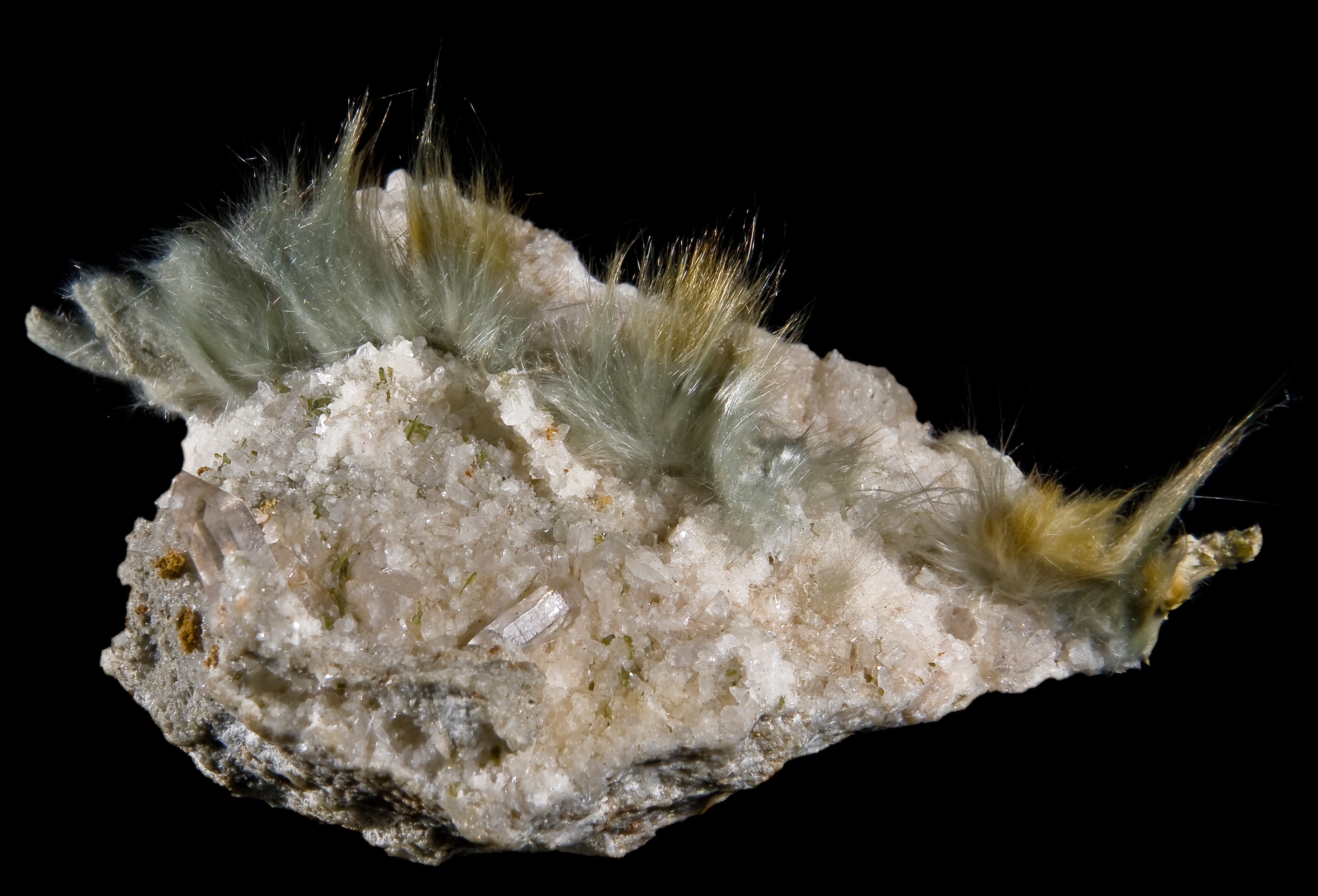 Actinolite (Var. Byssolite)