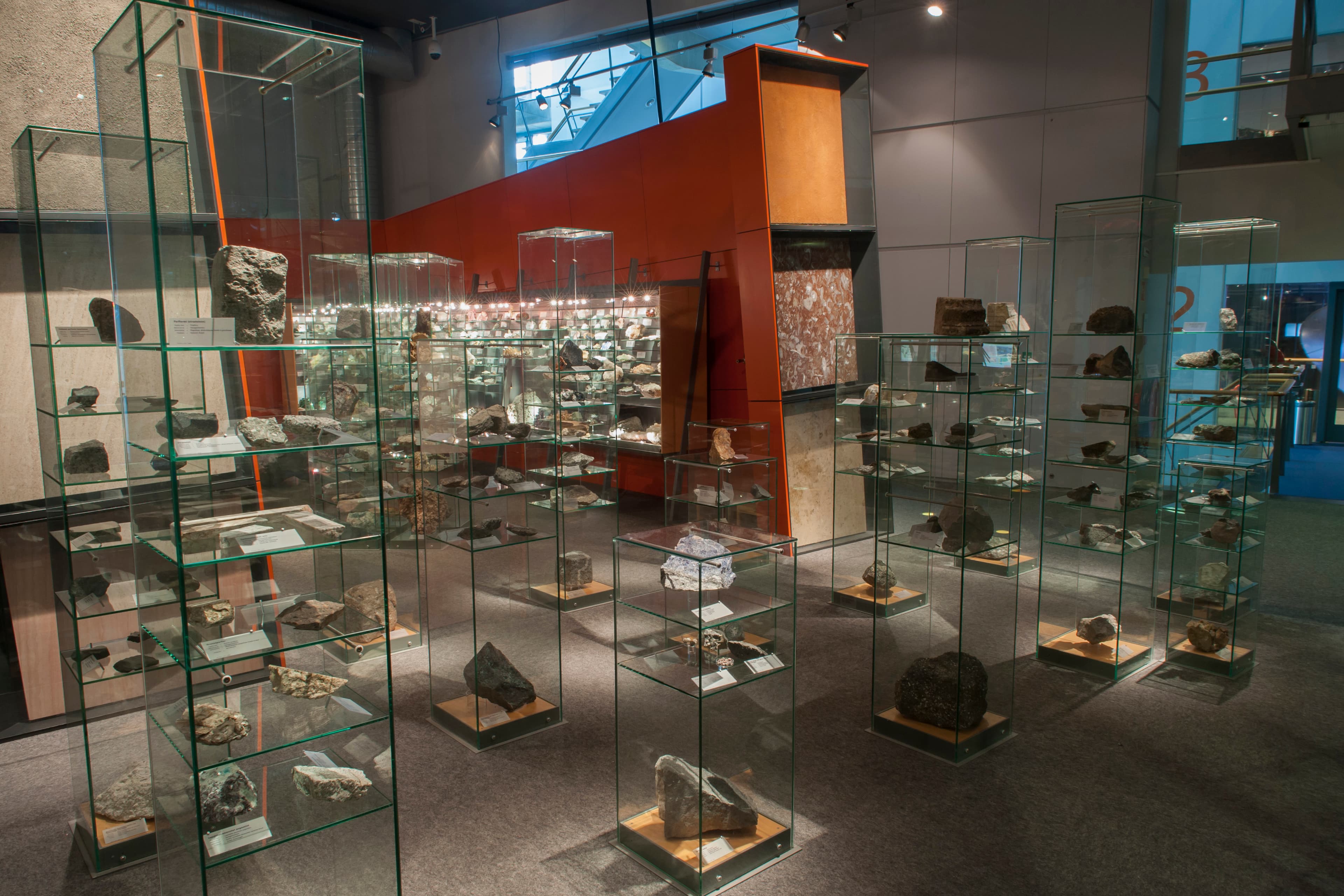 Mineral and Rock Exhibition Display