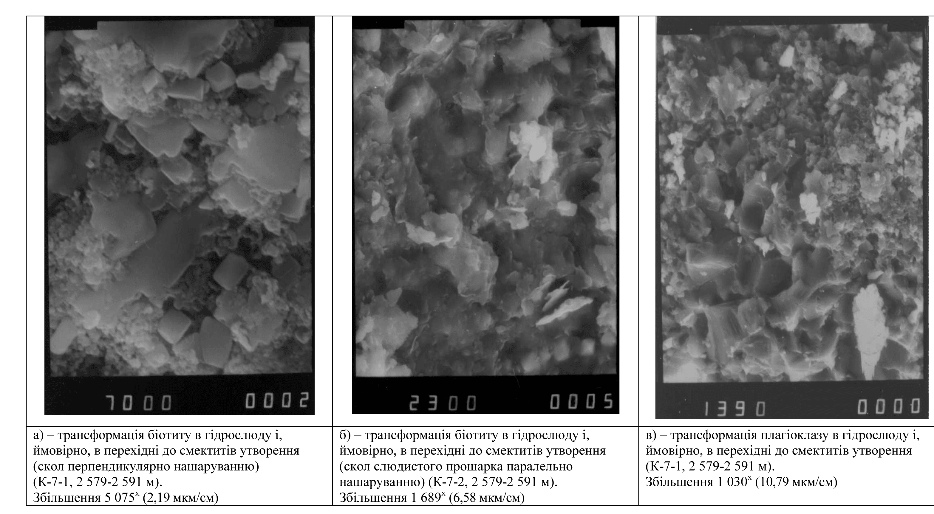 Hydromica and Smectite (Weathering Products)