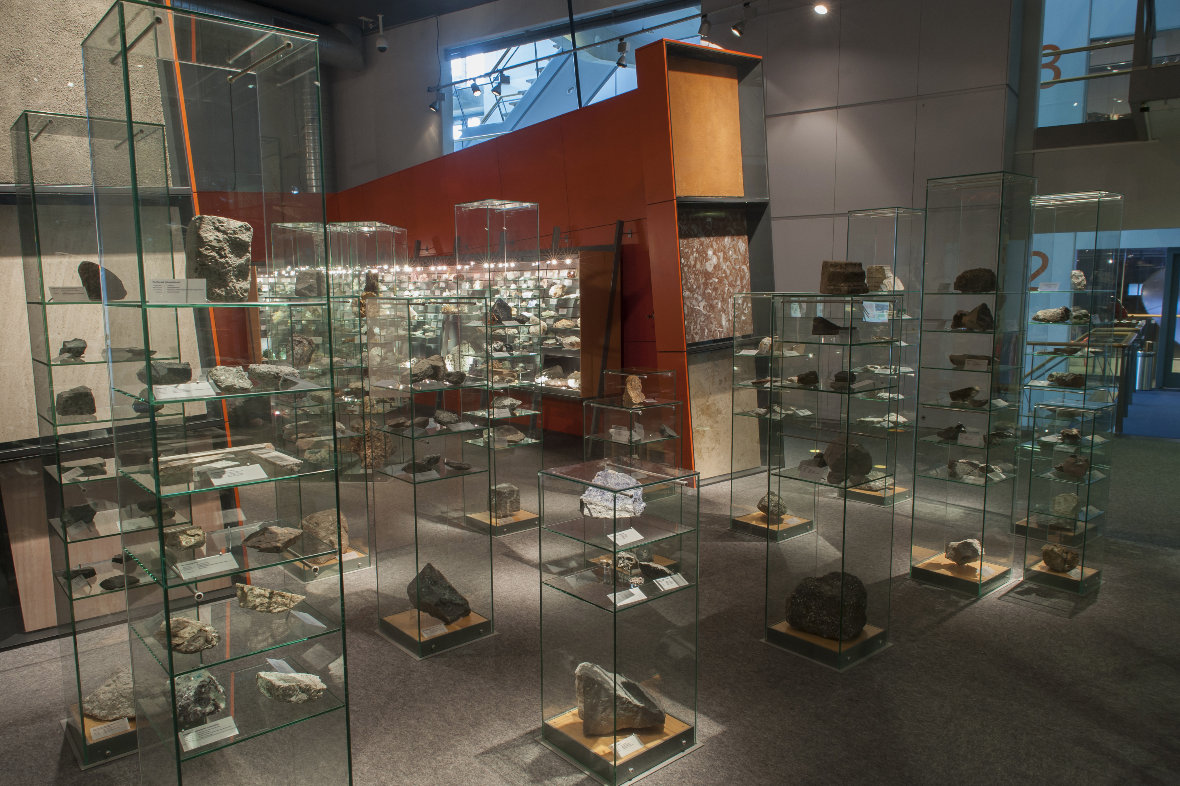 Mineral and Rock Exhibition Display