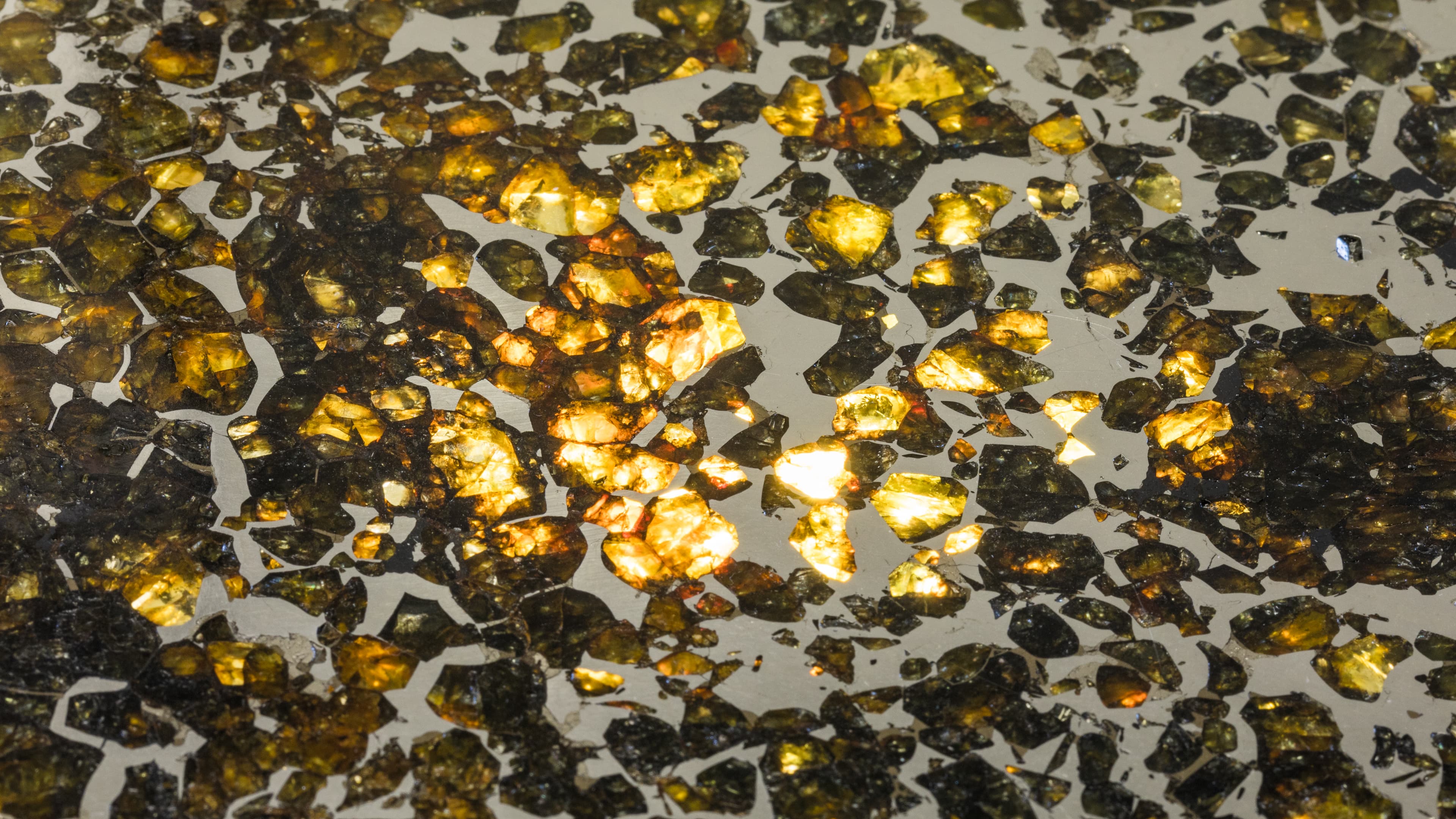Seymchan meteorite (Pallasite)
